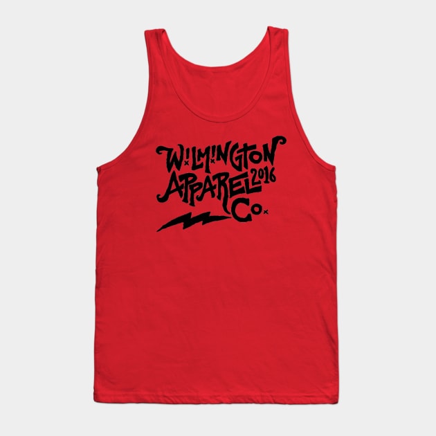 Brand logo black Tank Top by WAC1